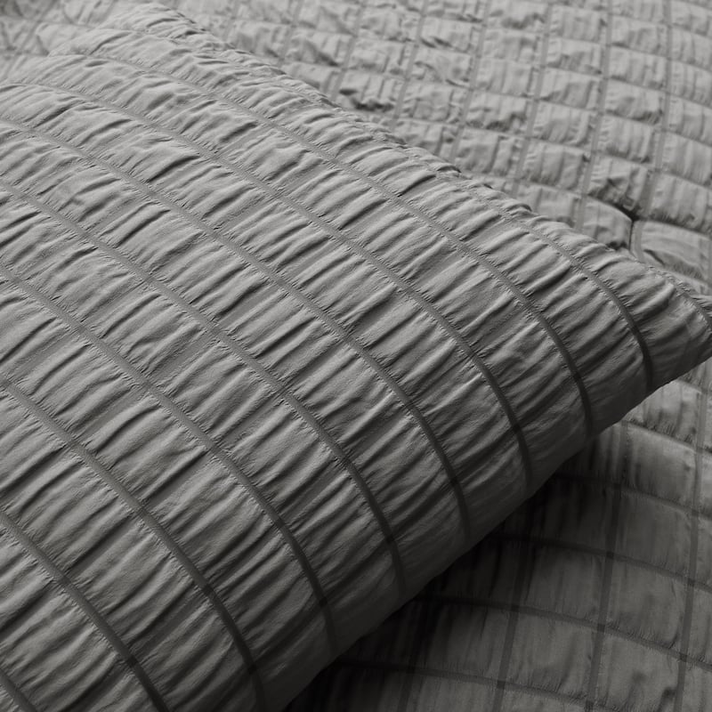 Lush Decor Crinkle Textured Dobby Comforter Set