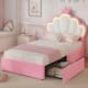 Option Beige & Pink-4 Drawers