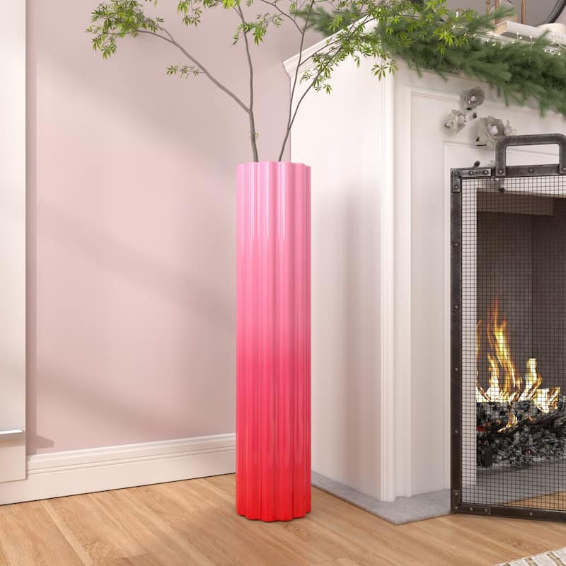 Modern Handmade Ceramic Tall Floor Vase