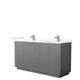 Option Dark Gray, Nickel Trim, Giotto Quartz Top