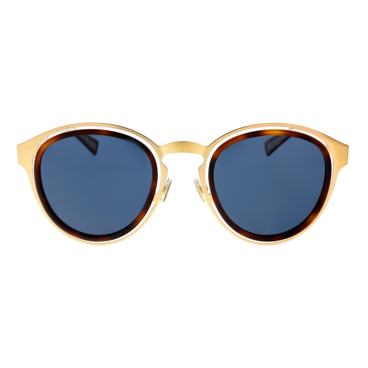 dior obscure titanium round sunglasses