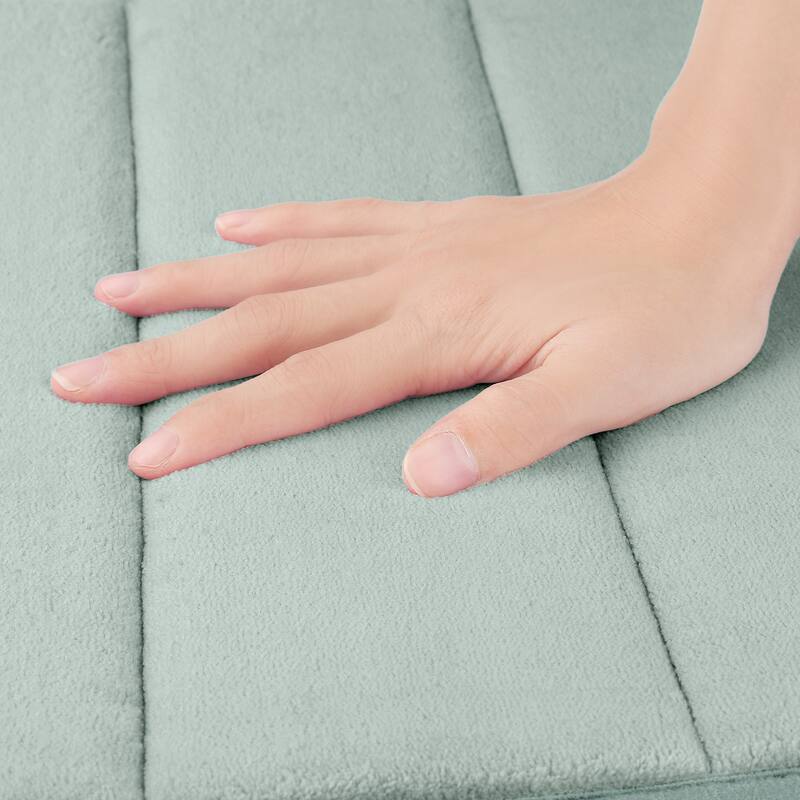 Non Slip Bathroom Rug Thick Soft Bathroom Mat Quick Dry Anti Skid Bath Rugs Absorbent Machine Washable