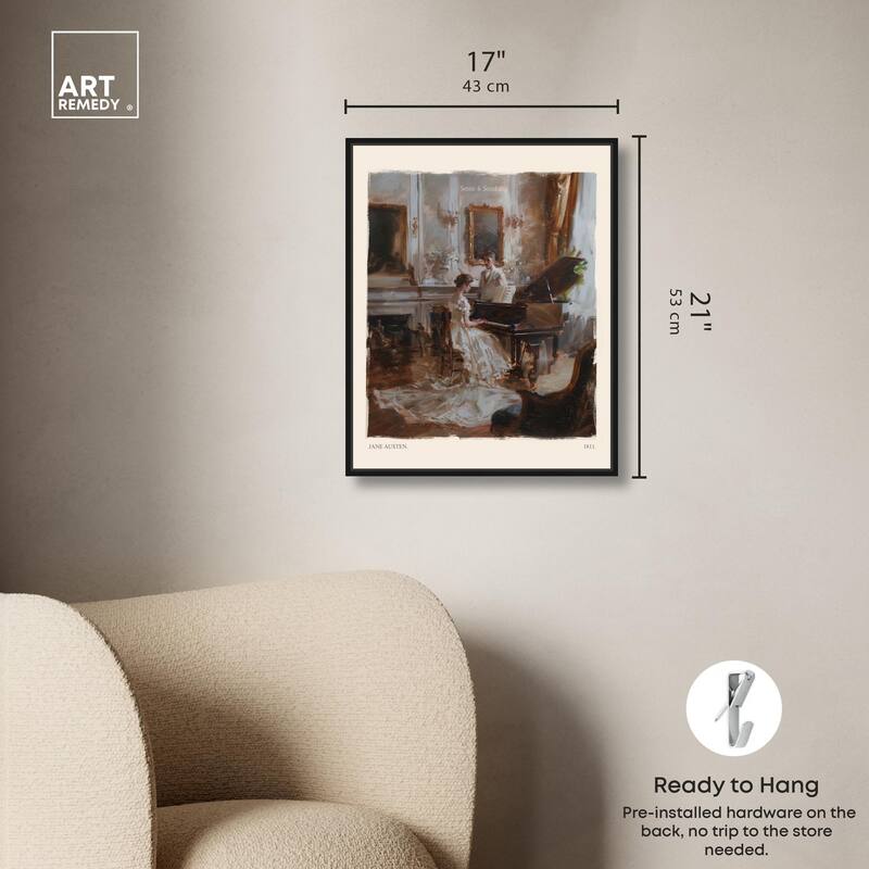 Sense and Sensibility Scene Canvas by Art Remedy