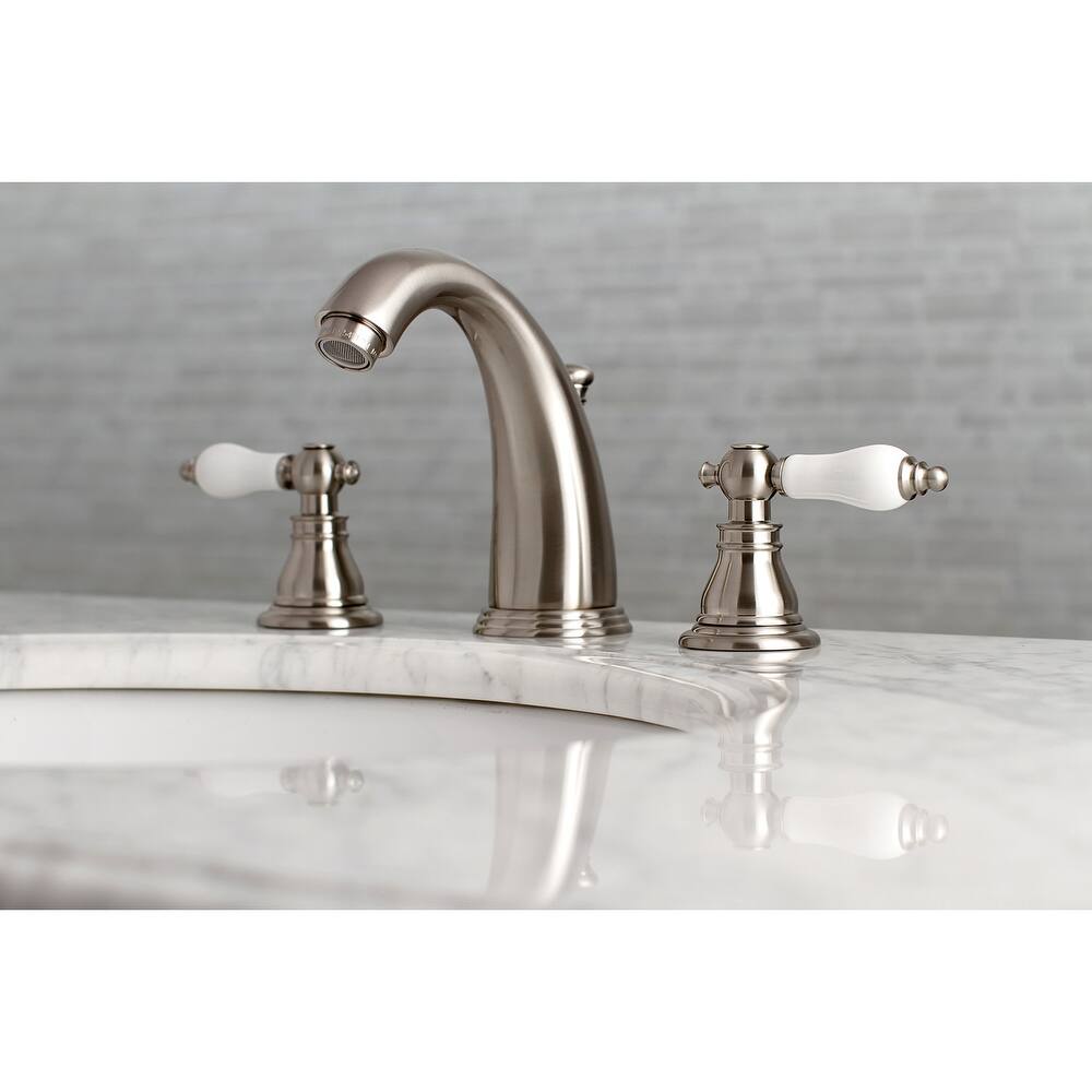 Kingston Brass American Patriot 8 in. Widespread Bathroom Faucet