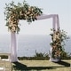 preview thumbnail 7 of 7, Metal Garden Pergola Archway Stand FIrm Wedding Ceremony Backdrop Rack