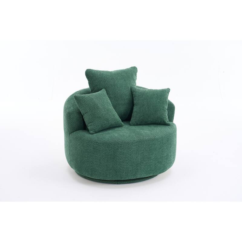 Single Seat Full Sponge Compression Swivel Chair Single Sofa
