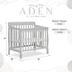 preview thumbnail 3 of 6, Dream On Me Aden Convertible 4-in-1 Mini Crib