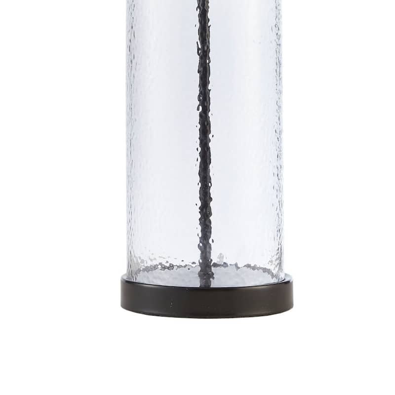 Glass Cylinder Table Lamp for living room,bedroom,and dining room