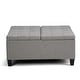 preview thumbnail 79 of 168, WYNDENHALL Elliot Transitional Table Ottoman