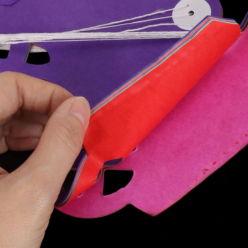 Birthday Party Paper Train Shaped String Hanging Garland Decor 3 Meters Length