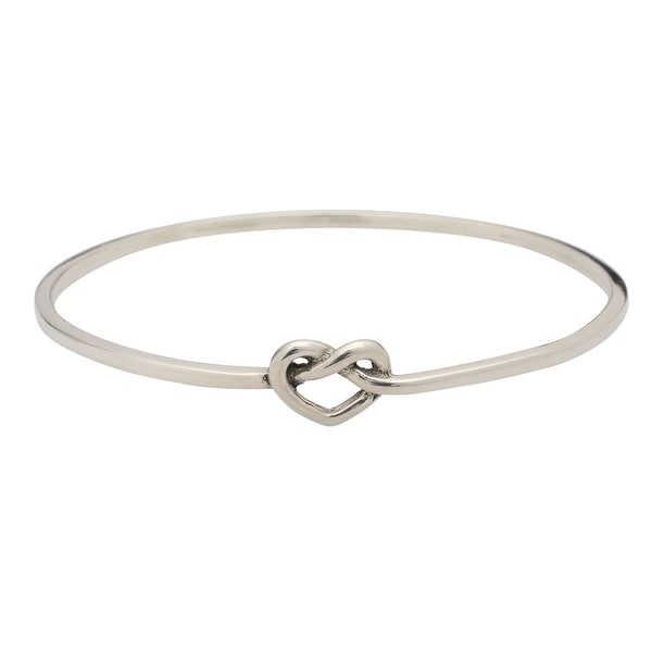 Women S Sterling Silver Love Knot Bracelet On Free Women X27 S Sterling Silver Love Knot Bracelet