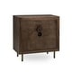 preview thumbnail 7 of 10, Classic Home Norwood 2-Door Mango Wood Cabinet in Dark Brown