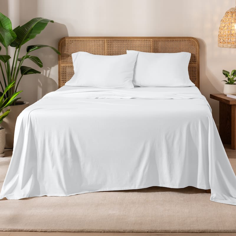 Bare Home Organic Cotton Jersey Sheet Set