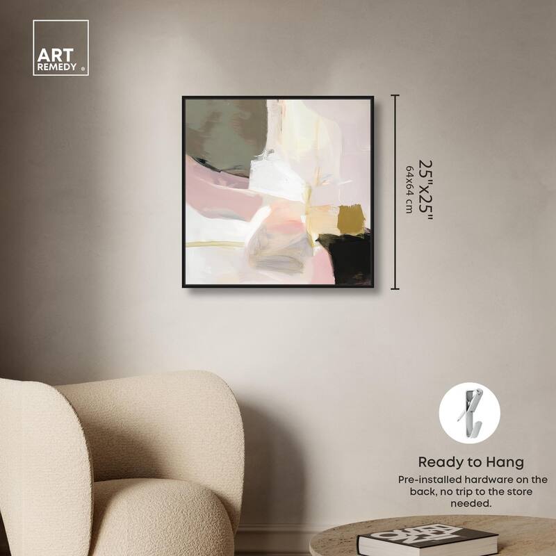 Dynamic Color II Canvas by Art Remedy