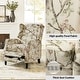 preview thumbnail 20 of 63, HULALA HOME Damaris Mid-Century Modern Manual Pushback Recliner with Wingback Design Set of 2