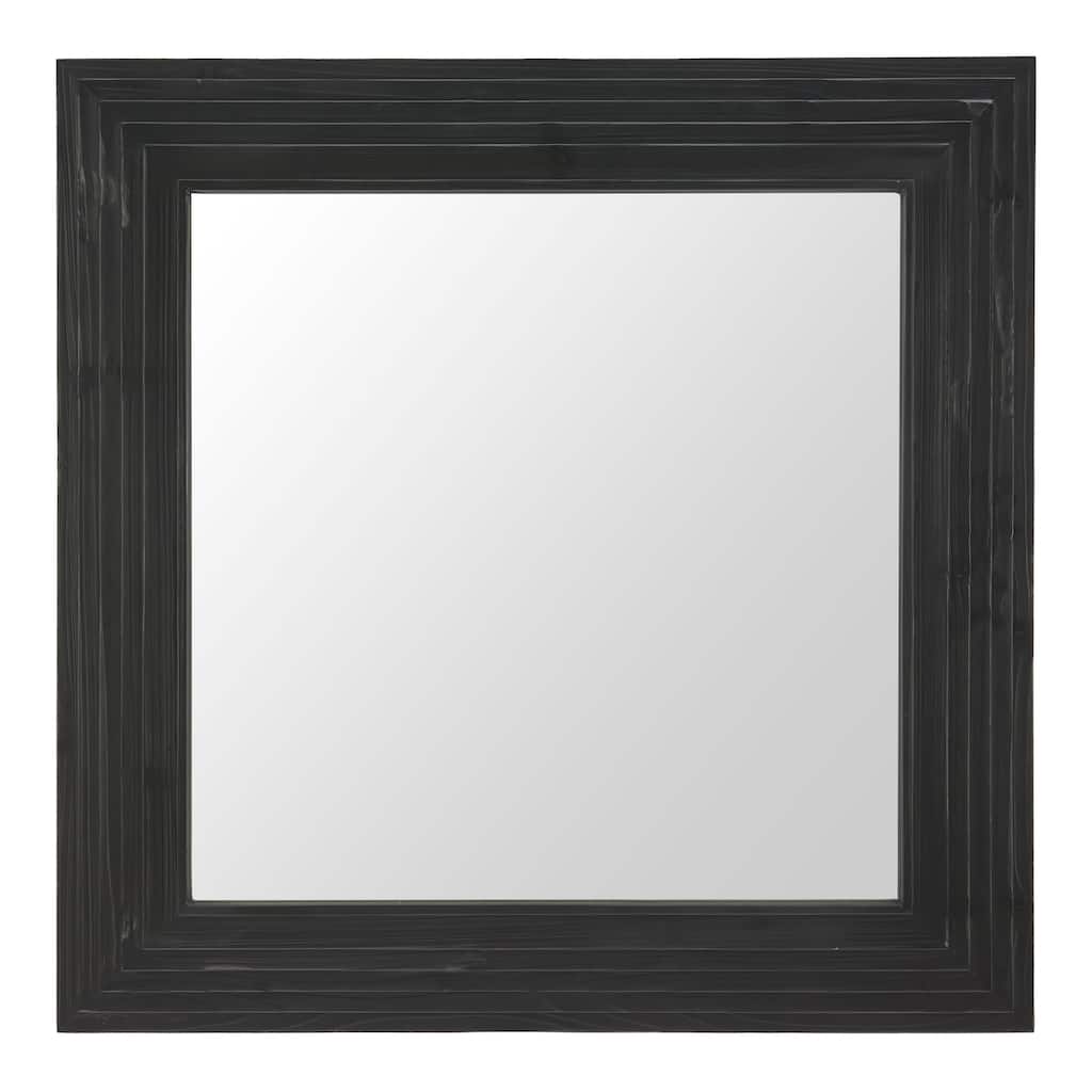 Kare Mirror Black