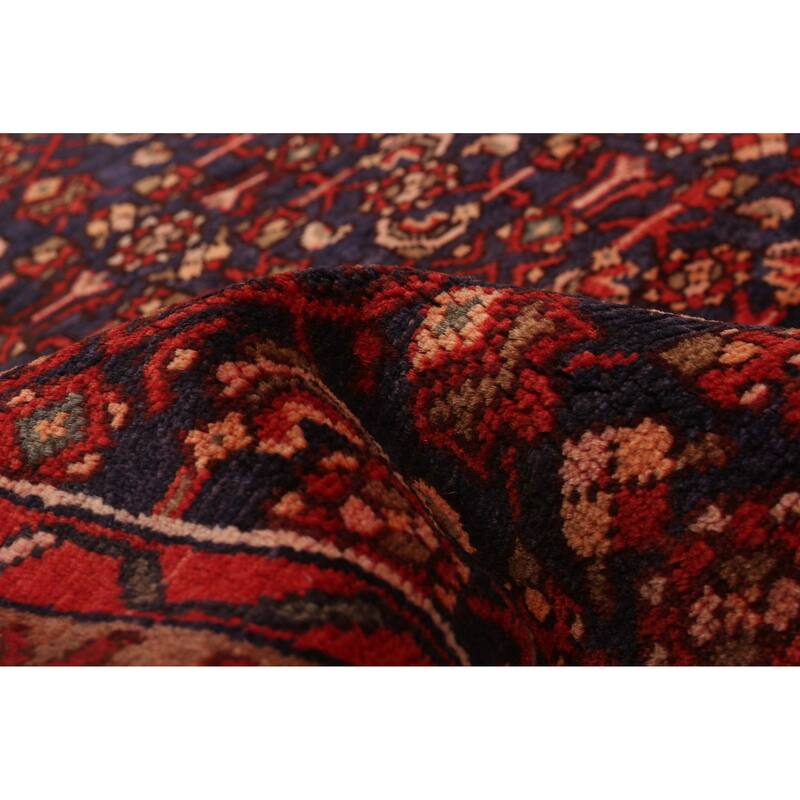 ECARPETGALLERY Hand-knotted Andelz Navy Wool Rug - 3'7 x 12'8