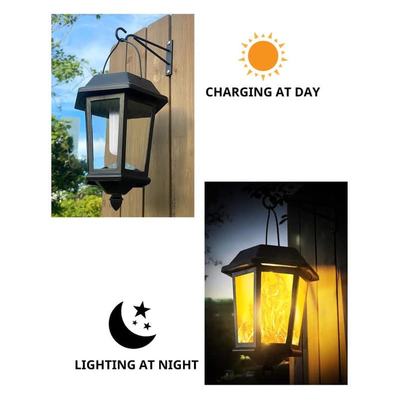 Solar Lanterns Outdoor Waterproof, Hanging Solar Lights
