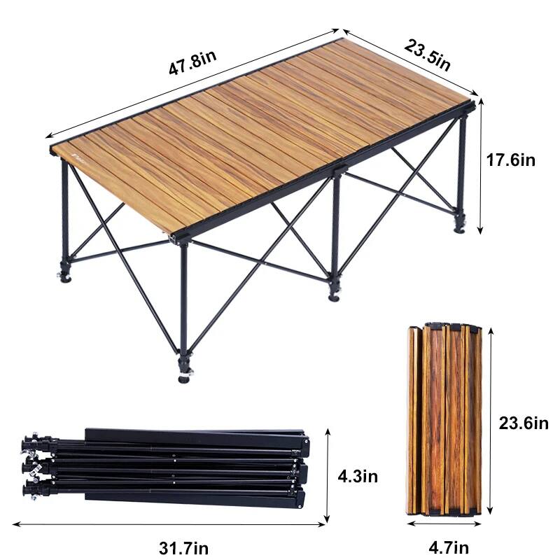 Folding Camping Table Portable Outdoor Picnic Table