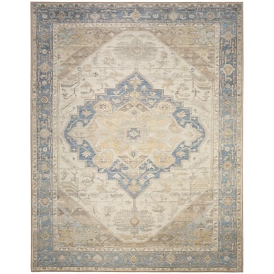 Nourison Vintage Washables Indoor only Persian Area Rug