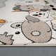 preview thumbnail 3 of 4, Kids Rug Patchwork Look Charming Farm Animals in Beige Cream