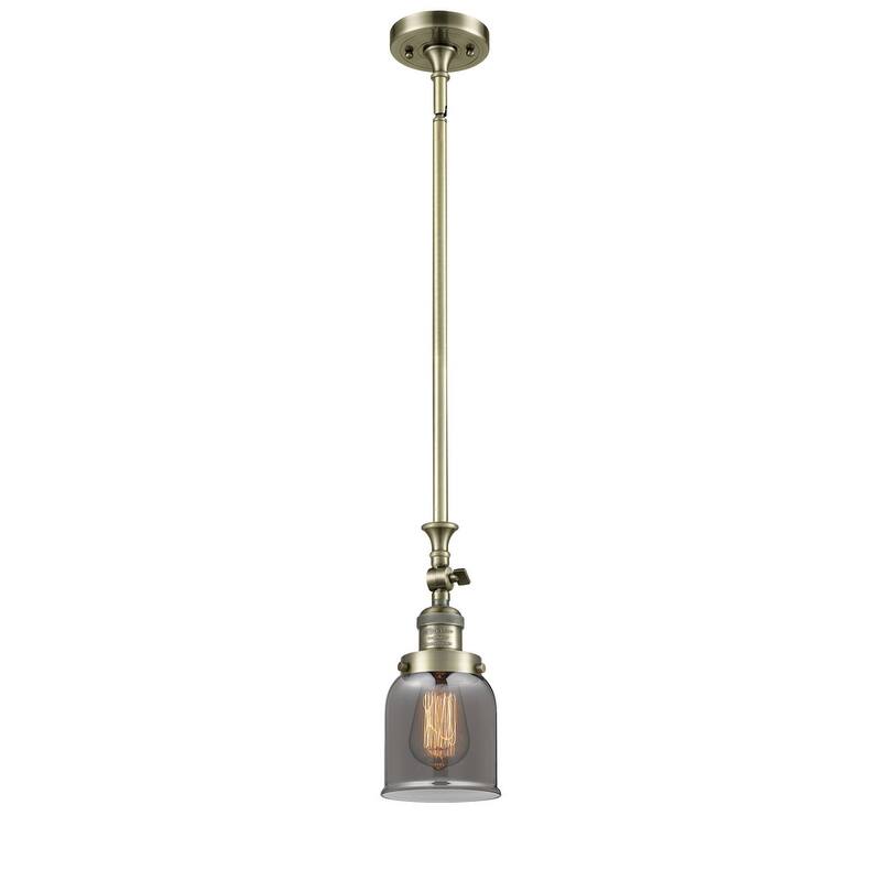 Innovations Lighting Small Bell 5" Wide Adjustable Mini Pendant