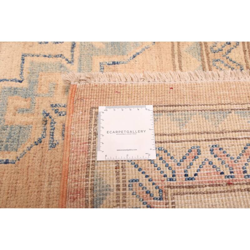 ECARPETGALLERY Hand-knotted Finest Ghazni Tan Wool Rug - 10'7 x 14'0