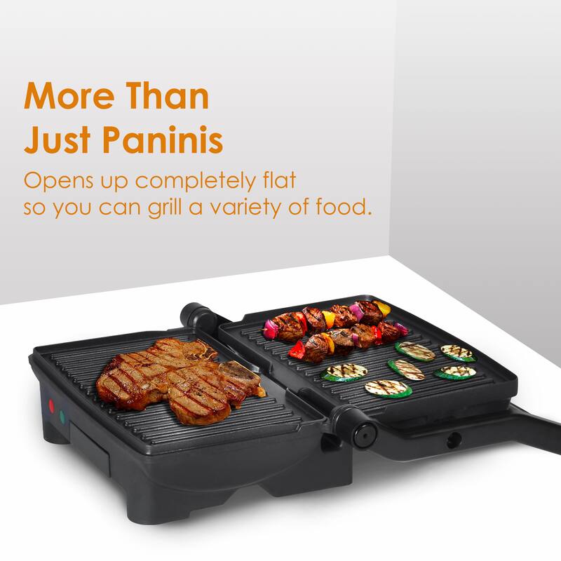 Elite Cuisine 3 in 1 Panini Press & Grill