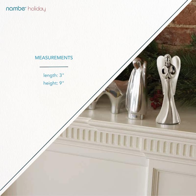 Nambe Angel Figurine - 9" H