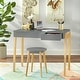 preview thumbnail 4 of 10, Simple Living Riley Desk and Stool Set