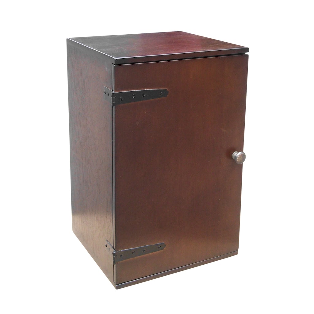 Trinket Storage Cabinet - Decorative Accent Cabinet - Small Jewelry Organizer - Home Display Cabinet