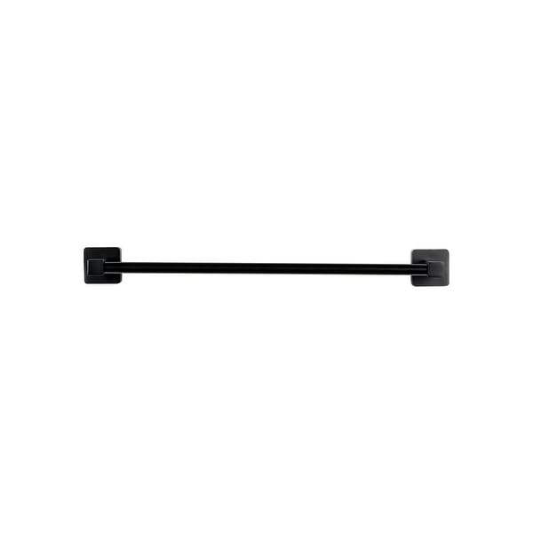 Stainless Steel Bathroom Towel Rack Hanger Holder Storage Black Painting. Opens flyout.