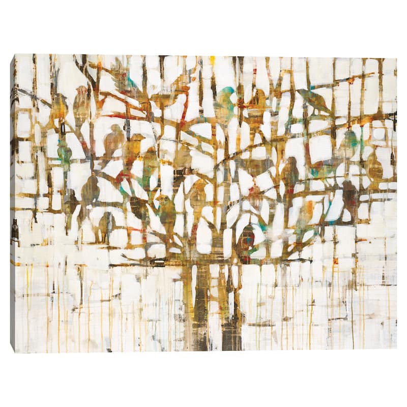 Tree Talk by Liz Jardine Canvas Art Print