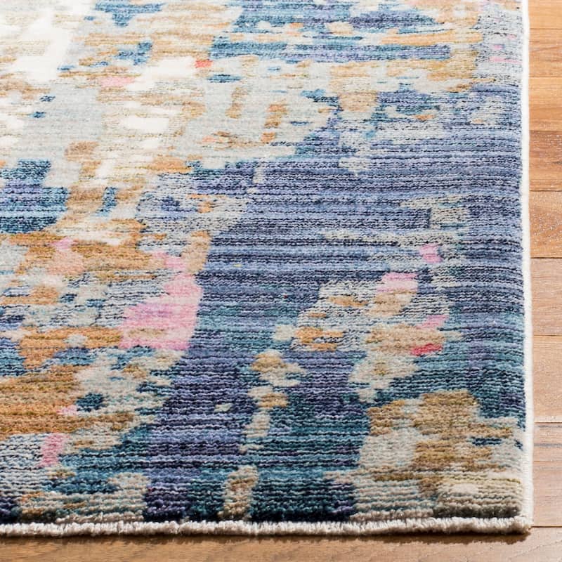 SAFAVIEH Nirvana Opha Modern Oriental Polyester Rug