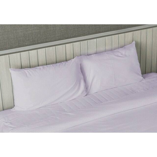 King Size Luxury Comfort 1800 Series 4-piece Bed Sheet Set - Lilac