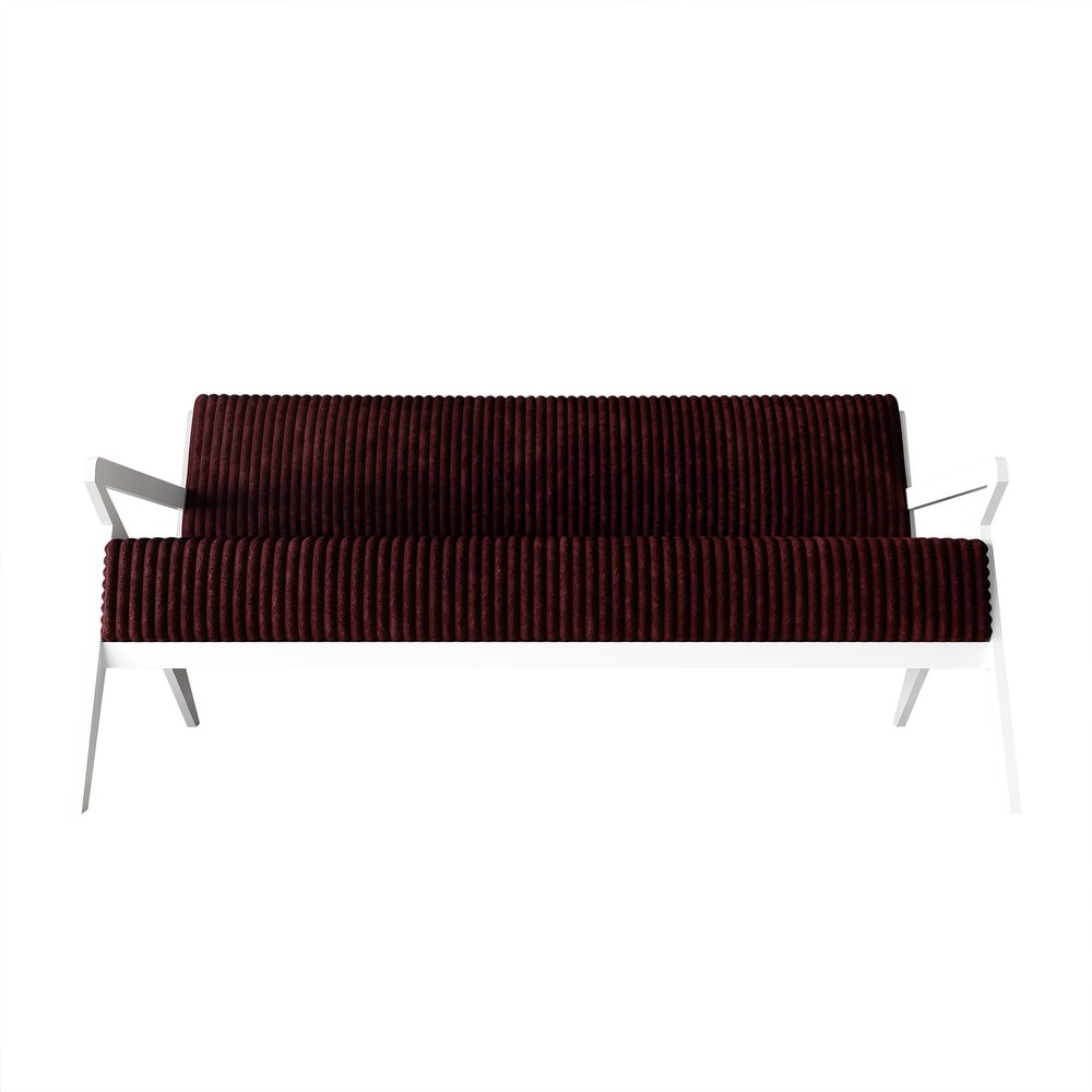 CraftPorch Chic Modern Velvet Upholstered Sofa