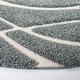 preview thumbnail 80 of 213, SAFAVIEH Florida Shag Sigtraud Abstract Waves 1.2-inch Thick Rug