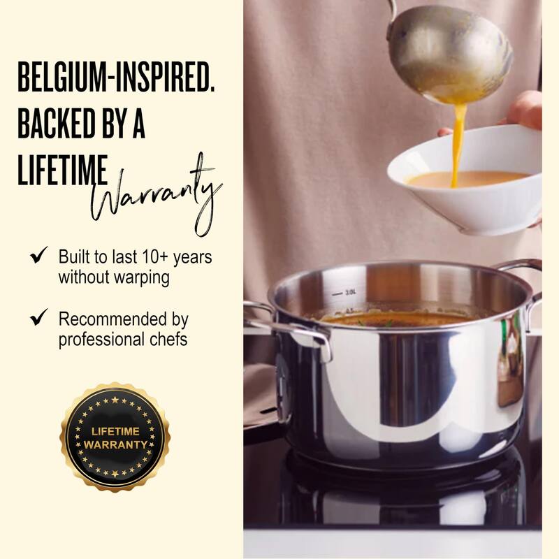 Alva Maestro Stainless Steel & Nonstick Ceramic Cookware Sets