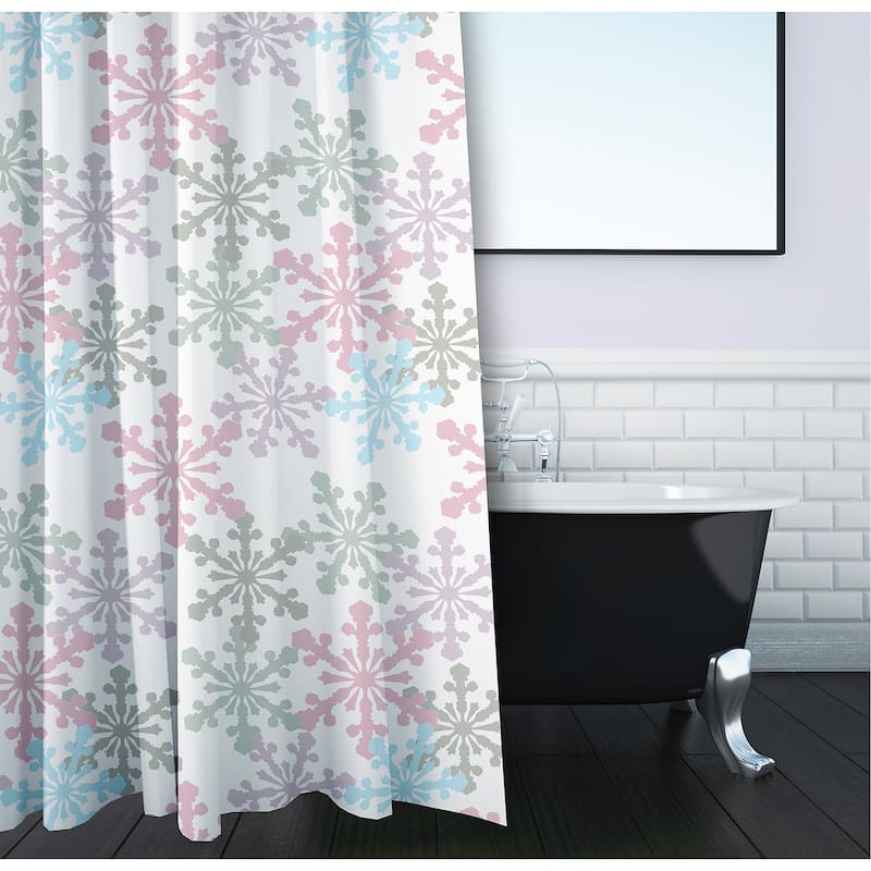Snow Fall Shower Curtain
