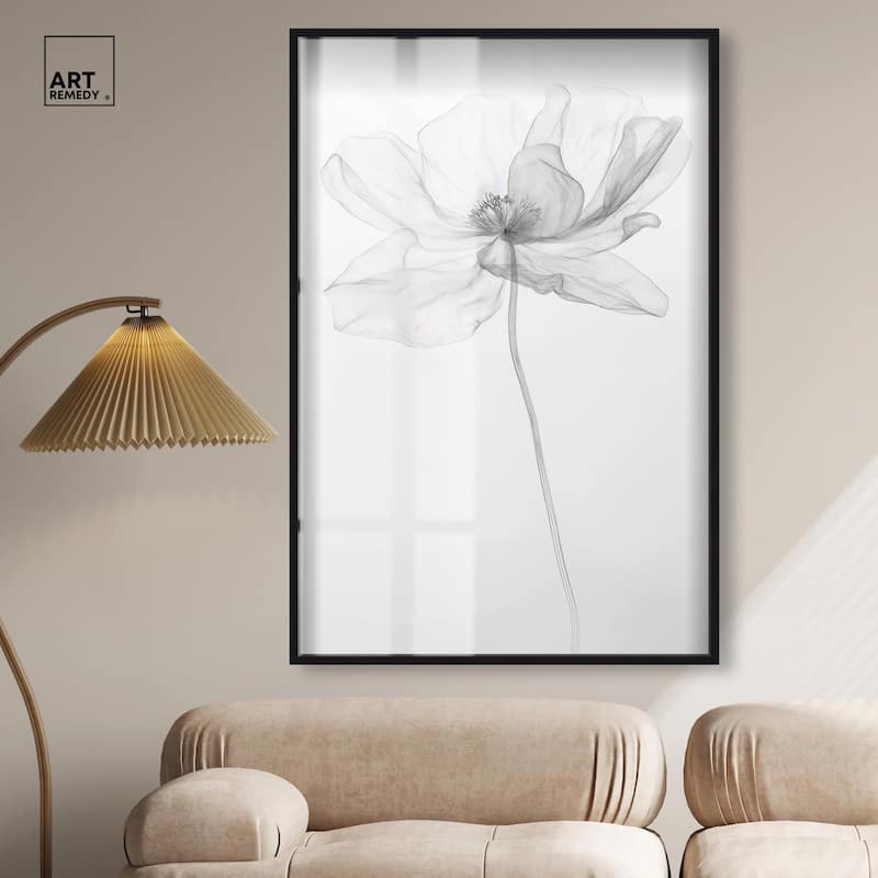 Fragile Beauty I Shadowbox by Art Remedy