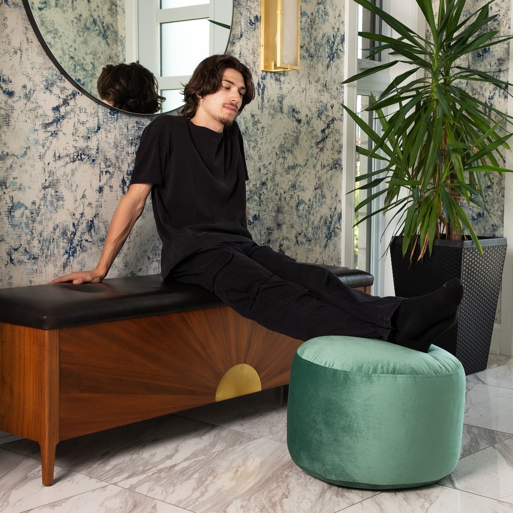 Green Pouf Bed Bath Beyond