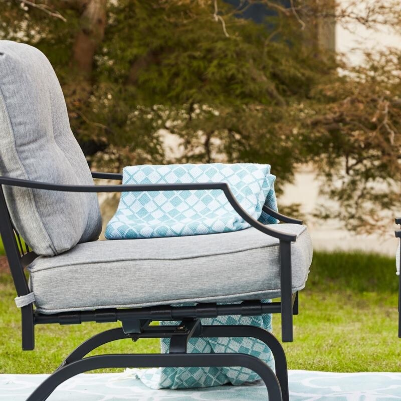 Metal rocking lawn 2025 chairs