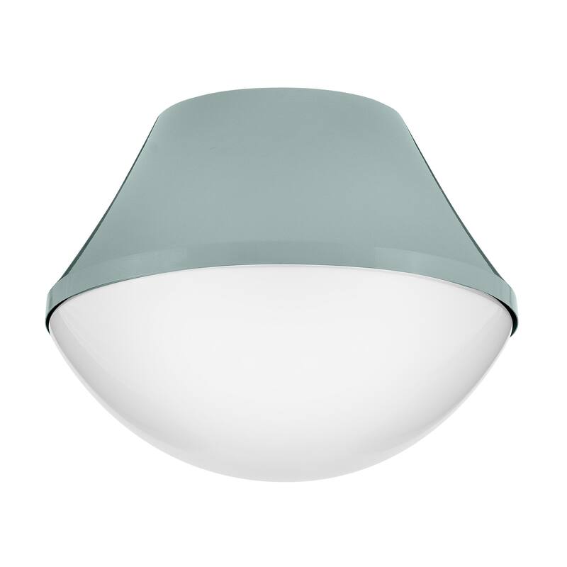 Lark 83411 Haddie 11" Wide Flush Mount Bowl Ceiling Fixture with Case