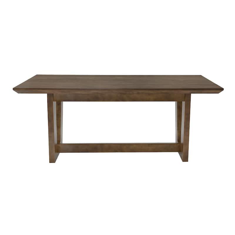Harstad 72" Wood Finish Rectangular Dining Table by iNSPIRE Q Modern