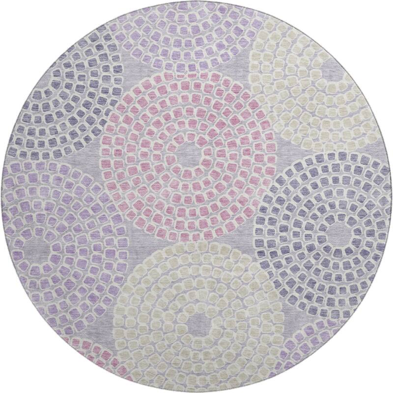 Premium Washable Super Soft Mosaic Colosseum Mayfield Rug