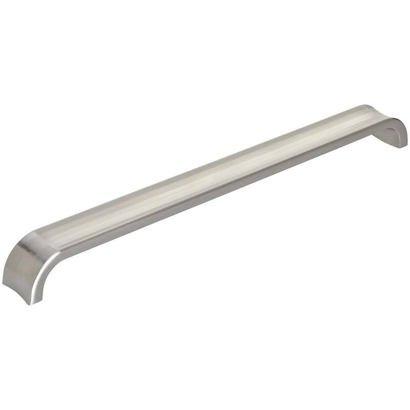 Amerock Concentric 10-1/16 Inch Center to Center Handle Cabinet Pull - Satin Nickel