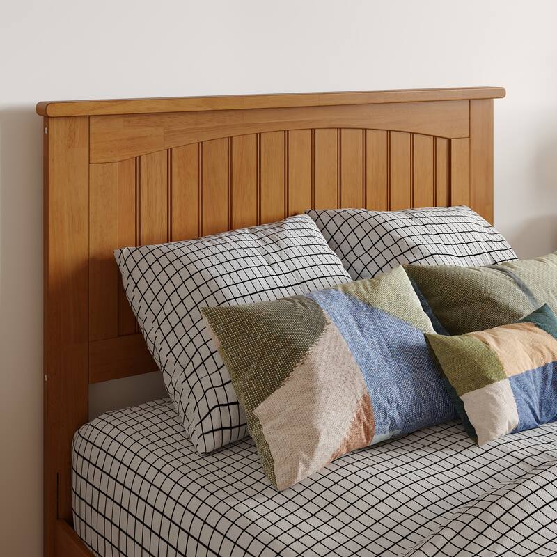 Malta Platform Bed with Panel Footboard and Storage Drawers