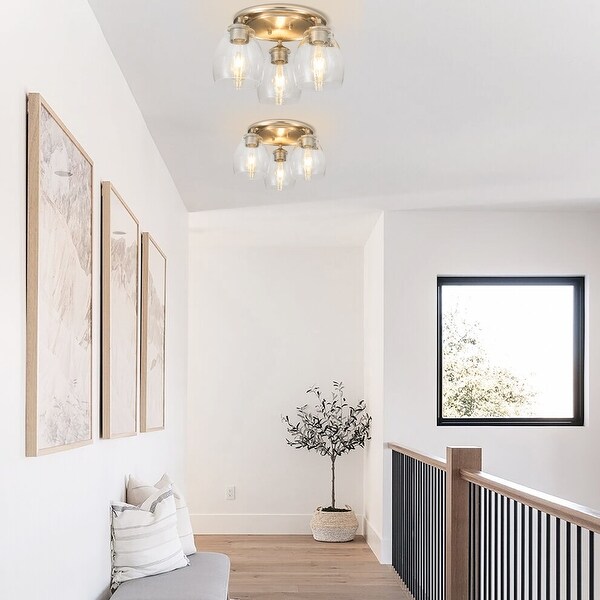 Brushed nickel cheap ceiling light fixtures