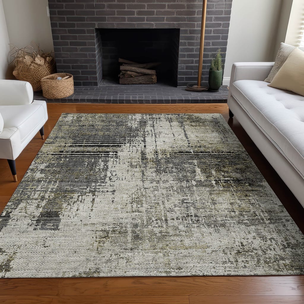 Premium Washable Super Soft Abstract Modern Mayfield Rug