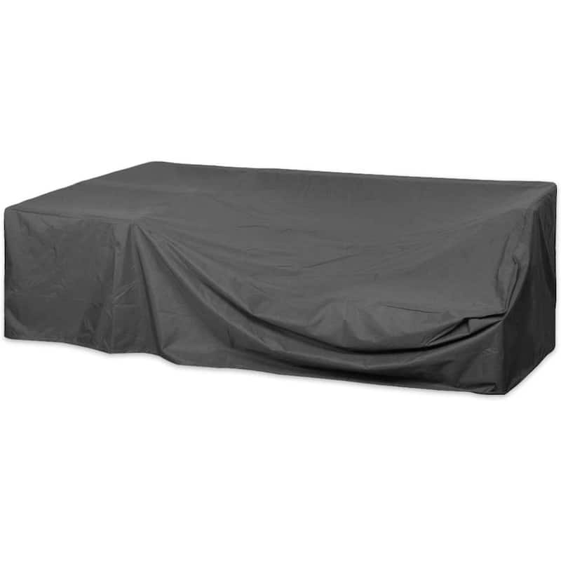 Waterproof Patio Furniture Cover Heavy-duty UV-Resistant Fits 8-Seat Sectionals and Dining Sets - 98"x98"x28"